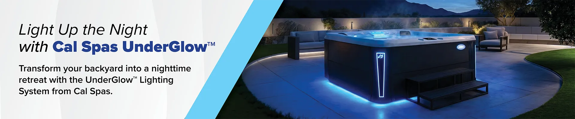 Calspas hot tub being used in a family setting - New York