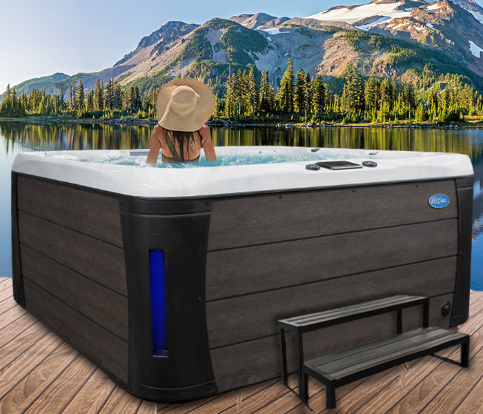Calspas hot tub being used in a family setting - hot tubs spas for sale New York